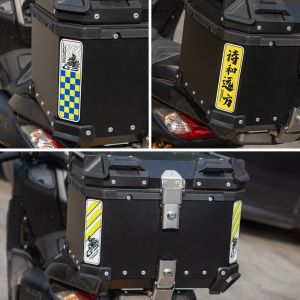 สติกเกอร์กล่องใส่ของท้ายรถจักรยานยนต์ GS สะท้อนแสงสุดตกแต่งรถจักรยานยนต์อุปกรณ์เสริมกันน้ำสำหรับ BMW R1200GS R1250GS G310