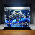 MGSD Wing Gundam Zero Special Model Display Box Liberation Toys Collectible Anime Cartoon Figure Case Storage Box. 