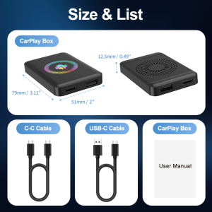 5 in 1 Kowankit Android 14 Wireless CarPlay HDMI Ai Box Smart 4+64G Plug & Play Android Auto Car Tv Box For Netflix YouTube 2026