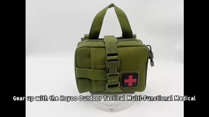 UNI ACE Outdoor Tactical Multi-Functional Field Rescue Medical Bag EMT First Aid Waist Bag Buckle Strap Waterproof Little Bag