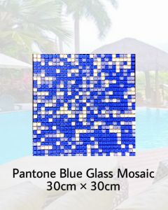 💯% Waterproof real glass and stone combination non-adhesive — sold/box (22pcs/box)