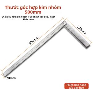 LECAN | Thước Góc Đa Năng Inox