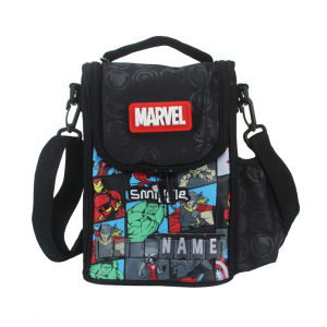 Childrens lunch bag spide man crossbody bag shoulder bags boys picnic bag fruit Marvel unchbox 9 inches