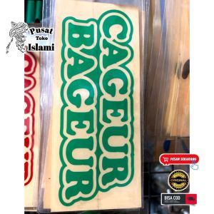 Stiker Cageur Bageur