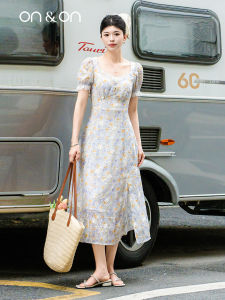 ON&ON | Floral and Lace French Style Summer Dress