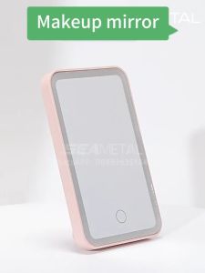 SEAMETAL Car Make-up Mirror Car Sun Visor Visor LED Mirror Vanity Mirror Hanging Mirror Universal Light-emitting Mirror