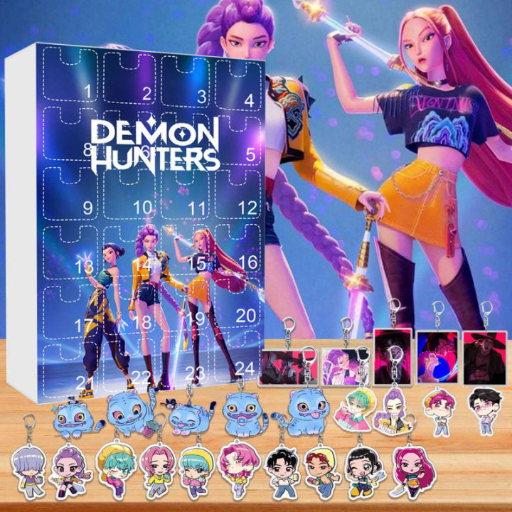 New Kpop Demon Hunters Advent Calendar K Pop Demon Hunters Rumi Mira ...