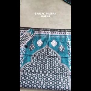 Sajadah Travel Jumbo Free Pouch: Praktis & Cantik