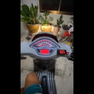 มอเตอร์ไซค์ ไฟวัดแบตเตอร์รี่ ไฟวัดแบตเตอรี่รถยนต์ ตัววัดแบตเตอร์รี่ วัดโวลท์ อเตอร์ไซค์ไฟฟ้า วัดโวลท์มอเตอร์ไซค์กันน้ำ (กันน้ำ)จอแสดงผลดิจิตอลที่ชัดเจน 12V-80V ใช้กับรถมอเตอร์ไซค์ทุกรุ่น มีไฟ2สีให้เลือก วัดโวลท์ DC วัดไฟ 4.5 ถึง 30 โวลท์DC