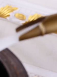 Retro Brass Bamboo Shape Home Bathroom Sink Vessel Faucet Basin Mixer Tap/ Breaking bamboo faucet/ paip air/ hiasan