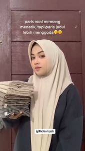 HIJAB SEGIEMPAT PARIS JADUL SERIAN TERBARU