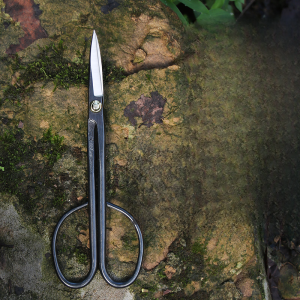 Japanese Import Xi Jiu He Dao Ren Yin Leaf Bud Scissors Bonsai Fine Branch Scissors Chinese Rose May Cut Orchid Seedling Pruning Shear