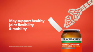 Top Seller Healthy Joints Blackmores Glucosamine Sulfate1500mg One-A-Day Ease Joint Discomfort 180tablet