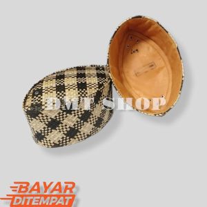 peci anyaman pandan kopiah terompah pria laki laki termurah kekinian terbaru 2023