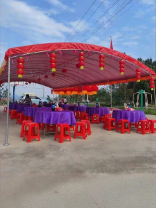 DESHAO | Red Waterproof and Windproof Covering Cloth
