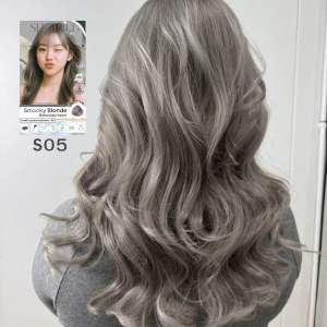 ครีมเปลี่ยนสีผมปราศจากแอมโมเนีย สีS05-(สีบลอนด์ประกายเทา)