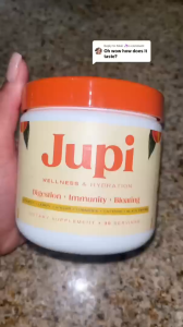 [100% genuine]Jupi Hydration Powder: Turmeric & Ginger Shots + Vitamin C