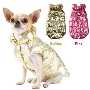 Dog Coat Vest For Small Medium Dogs Cats Hiking Outdoor Waterproof Warm Puppy Clothes with D-ring French Bulldog Pug Pet Jacket