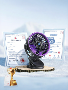 พัดลม USB แบบพกพาขนาดเล็กสำหรับเตียงในหอพักนักเรียน พัดลมโต๊ะหน้าจอแบบพกพาสำหรับห้องน้ำในบ้าน ไฟฟ้าสีสันสดใส