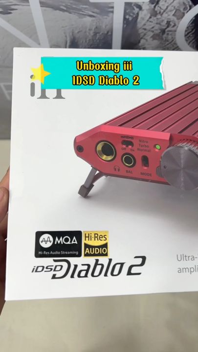 Bộ Giải Mã DAC/Amp iFi iDSD Diablo 2 Chính Hãng - Bảo Hành 12 Tháng