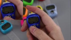 Tasbih Digital Mini Tasbih Jari Finger Counter Penghitung Dzikir Tasbih Jari Counter Tally Tasbeh Ibadah Mini Import Murah Elektronik Mini