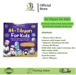 Buku Panduan Belajar Al Quran Untuk Anak | At Tibyan for Kids | Adab Belajar Quran | by Alfoz Kids Books