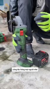 Máy mài pin AKUZA 01BL cao cấp 2 pin 15 cell không chổi than có chỉnh lực điện tử Mẫu Mới 2024