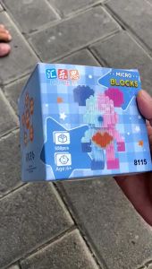 Mainan Anak Balok Susun 3D Puzzle Nano Block Disney Marvel Sup Mini