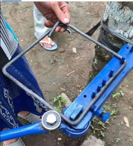 Terlaris Alat penekuk besi beton ulir full besi 6mm-12mm