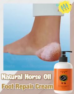 300g 100% Original Horse Oil Foot Hand Cream Tangan Kaki Krim Tumit Pecah-pecah Mengupas Kaki dan Tangan - Perbaikan Anti Kering Retak Perawatan Kulit - Krim Tumit Pecah-pecah Mengupas Kaki Tangan Perbaikan Anti Kering Kulit Retak