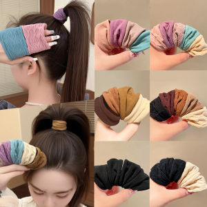 High Elasticity Hair Ties Womens No Seam Hair Bands Face Mask Style Sweet New Summer Fashion Hair Accessories for Women