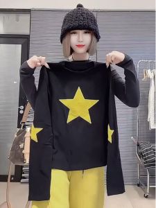 Áo Thun Cổ Tròn Dày Dài Tay Ôm Vừa Vặn Màu Xám Cho Nữ Áo Thun Cơ Bản Thiết Kế Cổ Tròn Chất Liệu Cotton Polyester