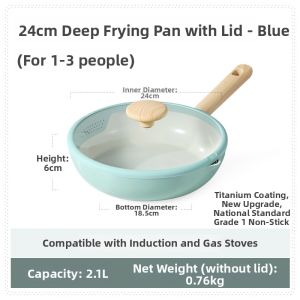 CAROTE | Non-stick Titanium Ceramic Induction Compatible Frying Pan