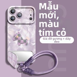 Universal Mirror View Stand Case Full-body Protection For iPhone