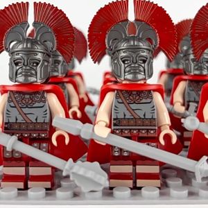 COMBO 12 Lính La Mã Trung Cổ Siêu Đẹp Cùng Áo Choàng Trang Bị Vũ Khí Đầy Đủ M1641 - Đồ Chơi Lắp Ráp Mô Hình Nhân Vật