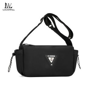 LouisWill Men Bag Fashion Shoulder Bag Cross Body Bag Casual Shoulder Bag Fashion Design Large Capacity Waterproof Lightweight Casual Sport Street Bag