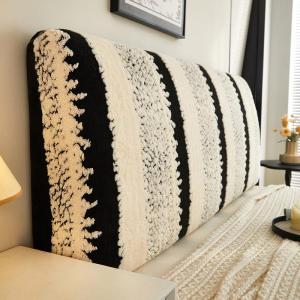 Vỏ Bọc Đầu Giường Bằng Cotton Lông Cừu Mềm Mại Mới 2025 Vỏ Bọc Lưng Giường Bằng Gỗ Vỏ Bọc Bảo Vệ Toàn Diện Có Thể Sử Dụng Cho Mọi Loại Giường