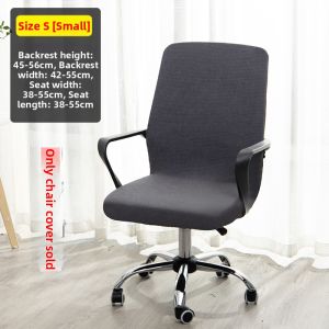Office Computer Swivel Armchair Elastic Seat Cover