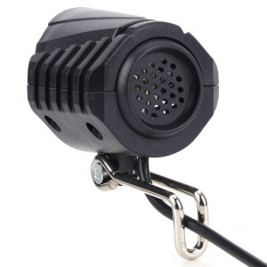 48V Electric Scooter LED Front Light with Horn High Brightness LED Headlight Energy Saving Easy Installation Cycling Accessories