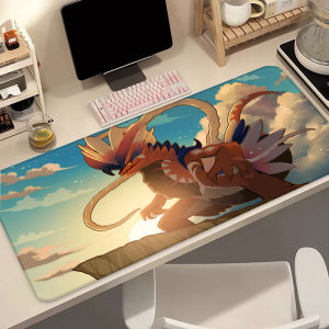 Bandai | Mouse Pad P-pokemon Koraidon Anime Colorful Gamer Cabinet Mousepad XXL Keyboard Rug Laptop Gaming Pc Accessories Rubber Desk Mat