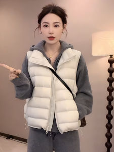 Womens Outdoor Winter Stylish Fashionable Quilted Down Vest