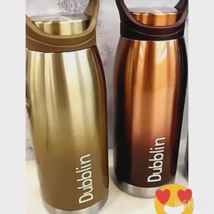 THERMOS KOPI DUBBLIN STAINLESS 304 TERMOS BOTOL HIKER 500ML TAHAN PANAS DAN DINGIN ADA HANDLE