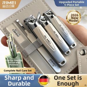 RIMEI | Compact Womens Nail Care Set Household