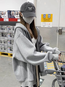 Trendy Warm Fleece Lined Hooded Sweater Cardigan