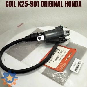 COIL K25-901 HONDA BEAT SCOOPY VARIO 110 SPACY BLADE REVO FI INJEKSI KUALITAS ORISINIL AHM KOIL