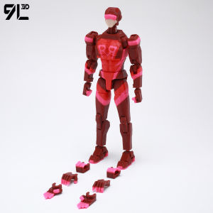 Bandai | 9L3D Red Lightning Speed Hero Shadow Warrior Global Guard Team Articulated Figure Colorful Crazy Hero Great For Shelf Decoration
