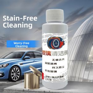 Oil Film Remover & Stain-Free Glass Cleaner For Car Interior Windshield and Window
