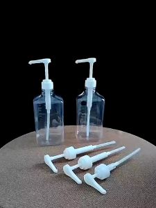 1600ml Sugar Press Bottle 5cc 10cc Double Scale Storage Hand Pump Liquid Oil Dispenser Milk Tea Shop Coffee Glass PP