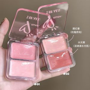 DIKALU Pure Desire Dual Tone Water Light Blush Màu Be Nhẹ Trang Điểm Tự Nhiên Da Rạng Rỡ Tăng Cường Độ Bền Lâu