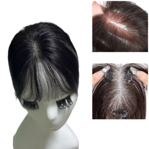 Mái Tóc Giả Lưới Thoáng Khí Dành Cho Nữ Có Mái Tóc Người Thật Tự Nhiên Dành Cho Tóc Mỏng Dài 25cm